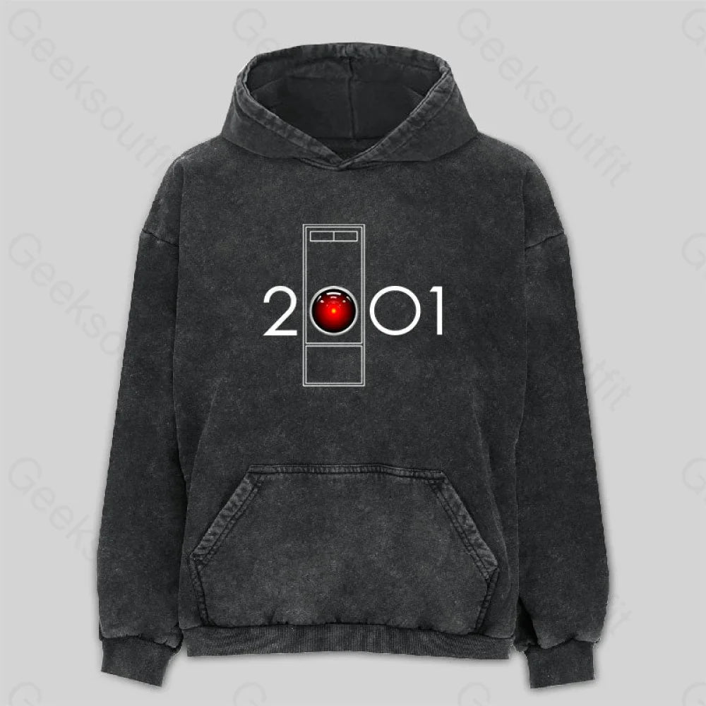 2001 - HAL Washed Hoodie Cozy Women's Winter
