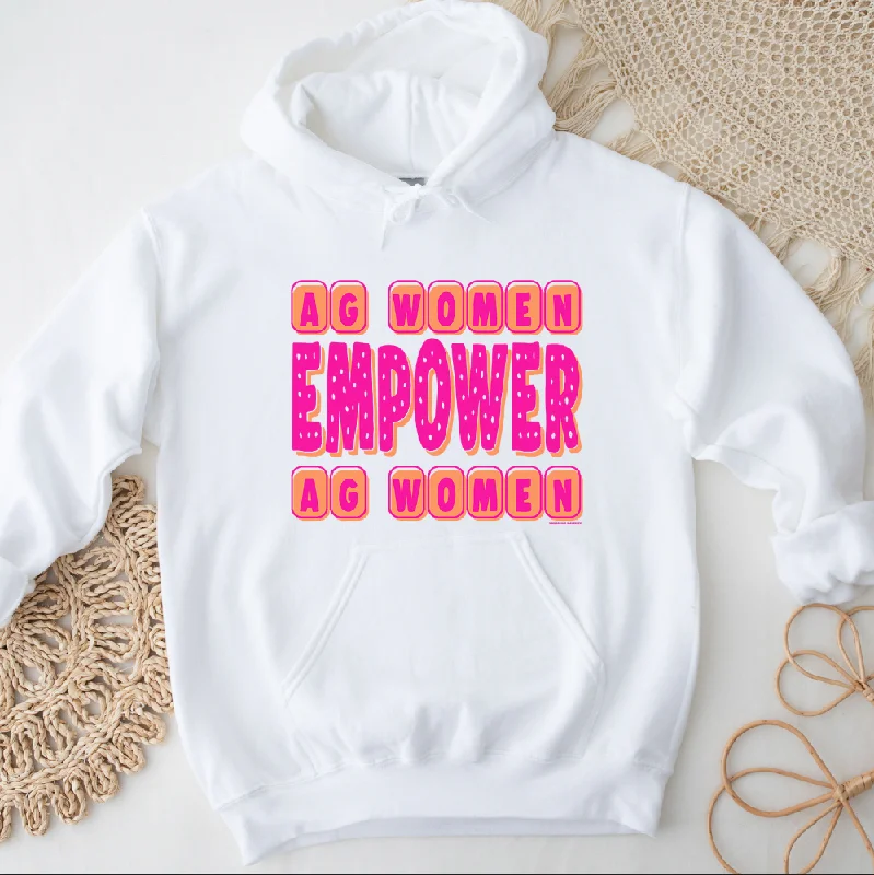 Ag Women Empower Ag Women Hoodie (S-3XL) Unisex - Multiple Colors! Dapper Women's Bow - adorned Ag Women Empower Ag Women Hoodie (S-3XL) Unisex - Multiple Colors! Dapper Women's Bow - adorned