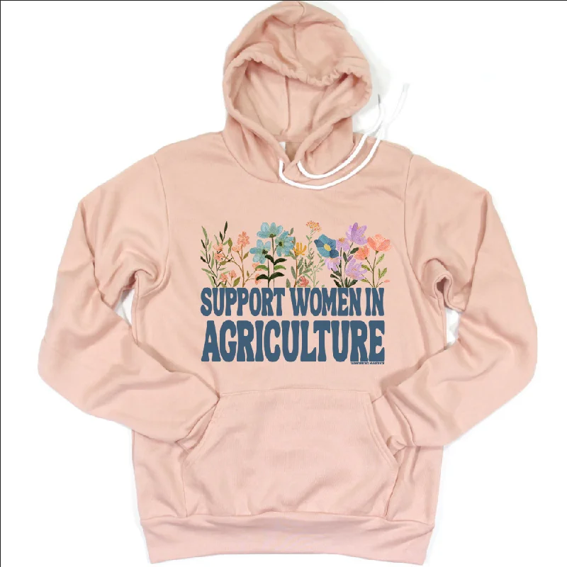 Blooming Support Women In Agriculture Hoodie (S-3XL) Unisex - Multiple Colors! Vintage Women's 1970S Blooming Support Women In Agriculture Hoodie (S-3XL) Unisex - Multiple Colors! Vintage Women's 1970S
