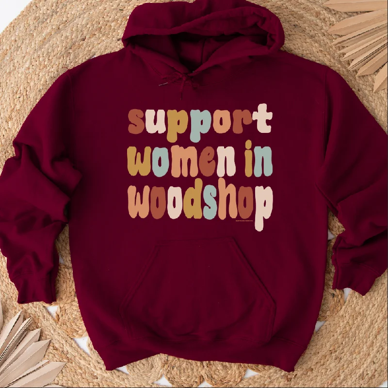 Boho Support Women In Woodshop Hoodie (S-3XL) Unisex - Multiple Colors! Laid - back Women's Style Boho Support Women In Woodshop Hoodie (S-3XL) Unisex - Multiple Colors! Laid - back Women's Style
