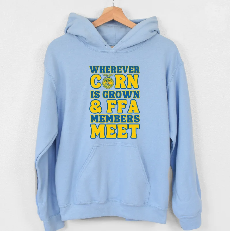 Corn Is Grown Hoodie (S-3XL) Unisex - Multiple Colors! Gym