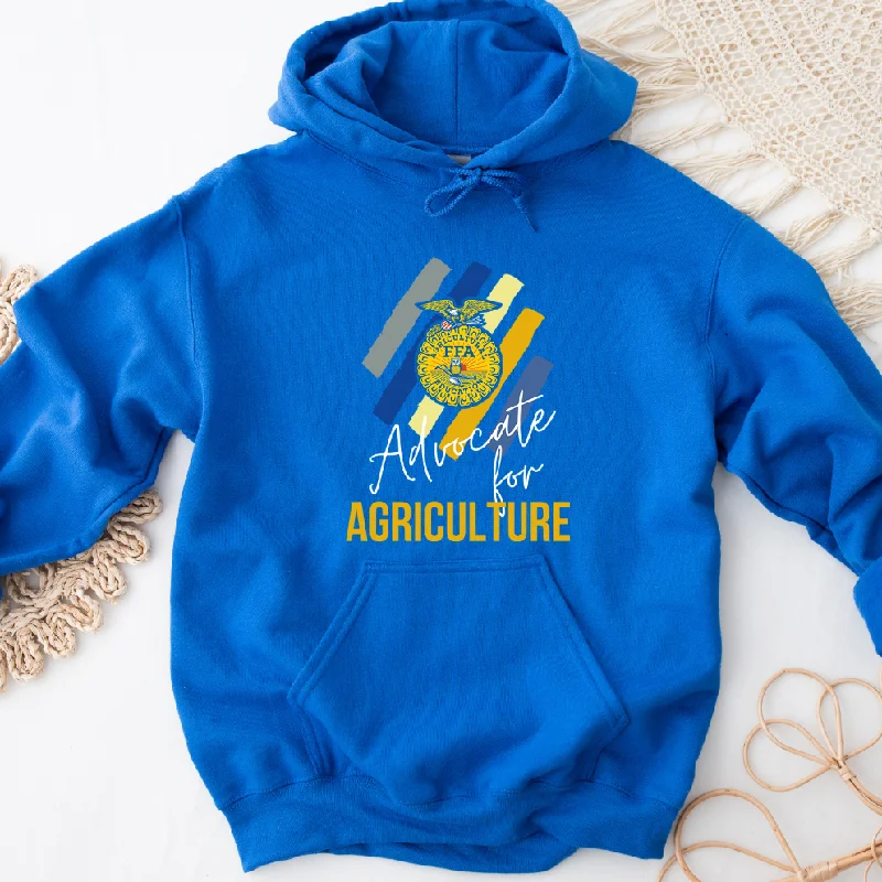 Emblem Agvocate For Agriculture Color Hoodie (S-3XL) Unisex - Multiple Colors! Compression Emblem Agvocate For Agriculture Color Hoodie (S-3XL) Unisex - Multiple Colors! Compression