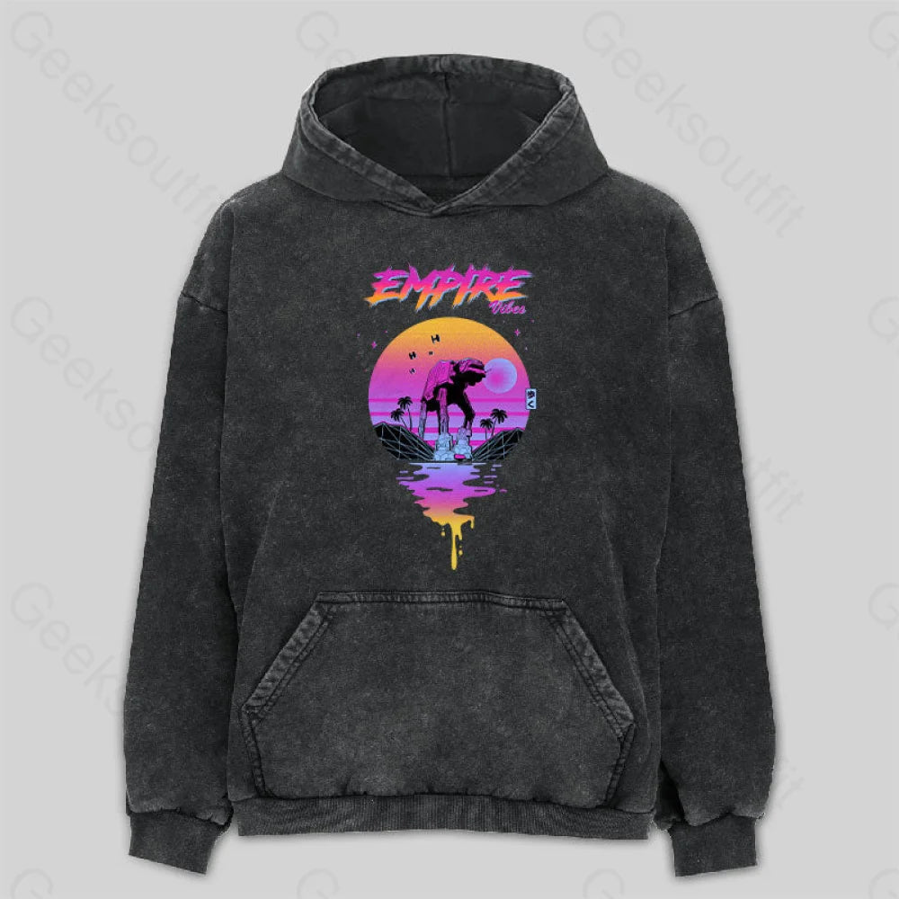 Empire Vibes Washed Hoodie Bohemian Women's Free