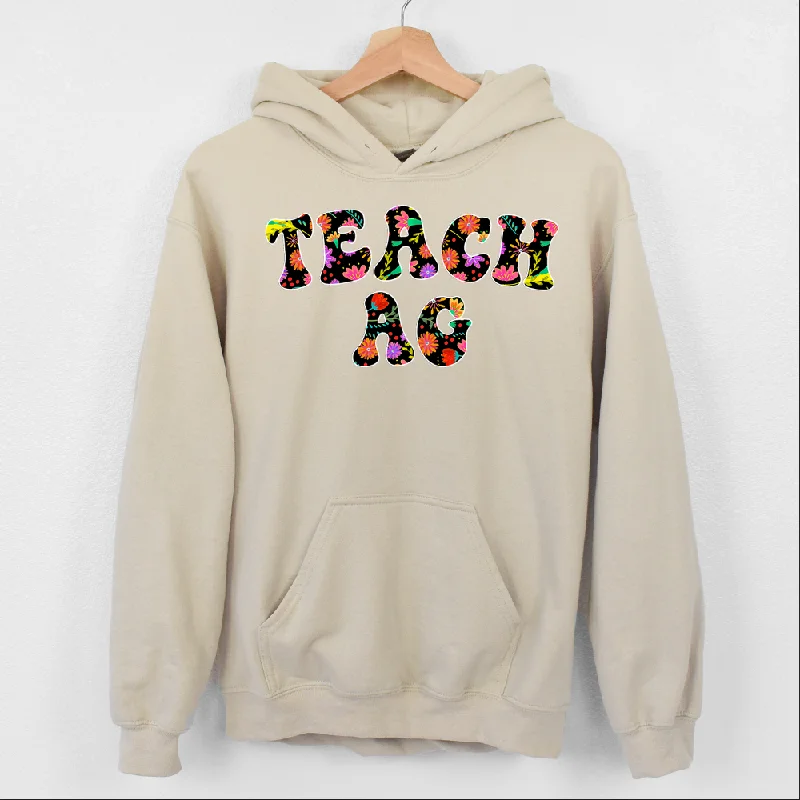 Fiesta Teach Ag Hoodie (S-3XL) Unisex - Multiple Colors! Contemporary 