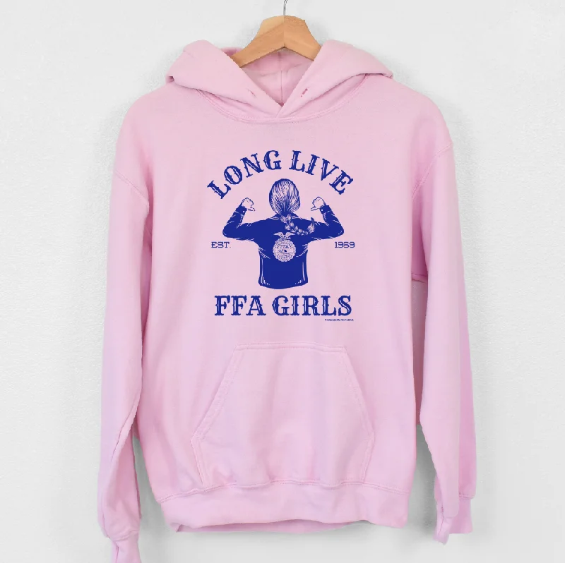 Long Live FFA Girls Hoodie (S-3XL) Unisex - Multiple Colors! Modern Women's 