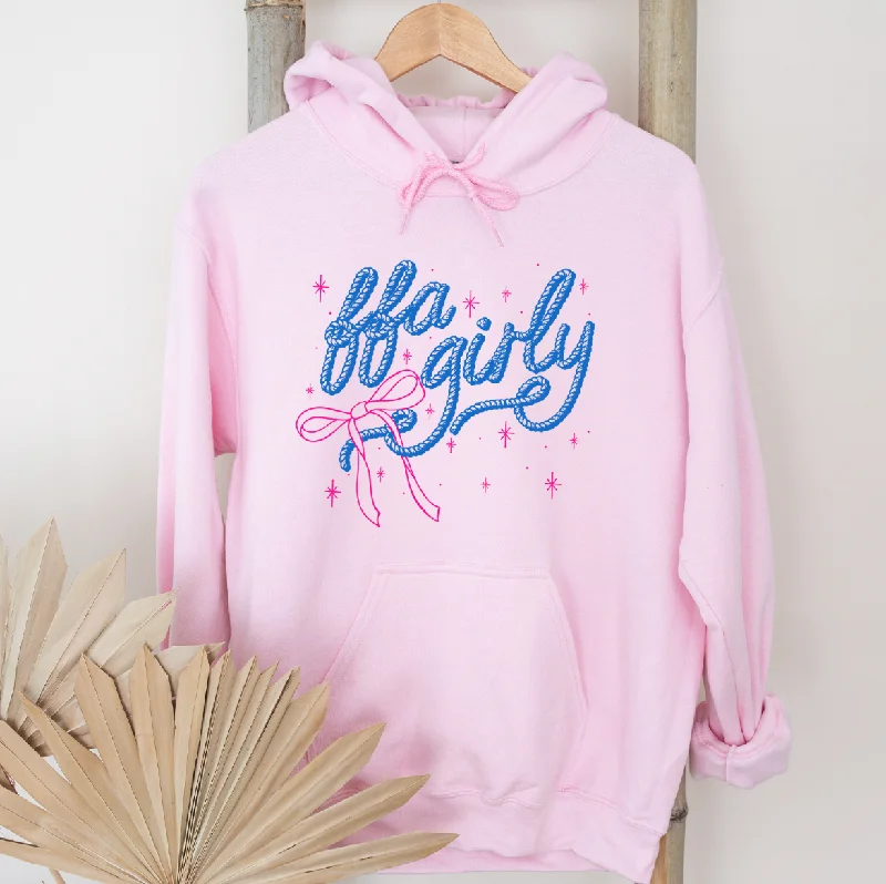 Rope Bow FFA Girly Hoodie (S-3XL) Unisex - Multiple Colors! Luxurious Women's High - end Rope Bow FFA Girly Hoodie (S-3XL) Unisex - Multiple Colors! Luxurious Women's High - end