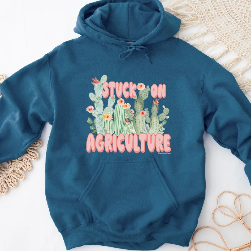 Stuck On Agriculture Hoodie (S-3XL) Unisex - Multiple Colors! Women