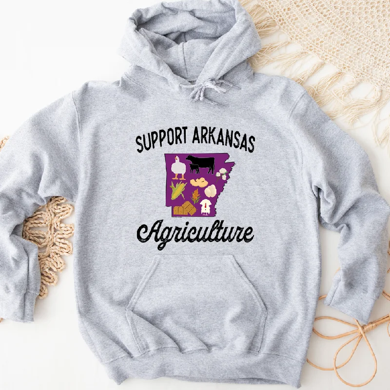 Support Arkansas Agriculture Hoodie (S-3XL) Unisex - Multiple Colors! Athletic Women's High - Support Arkansas Agriculture Hoodie (S-3XL) Unisex - Multiple Colors! Athletic Women's High -