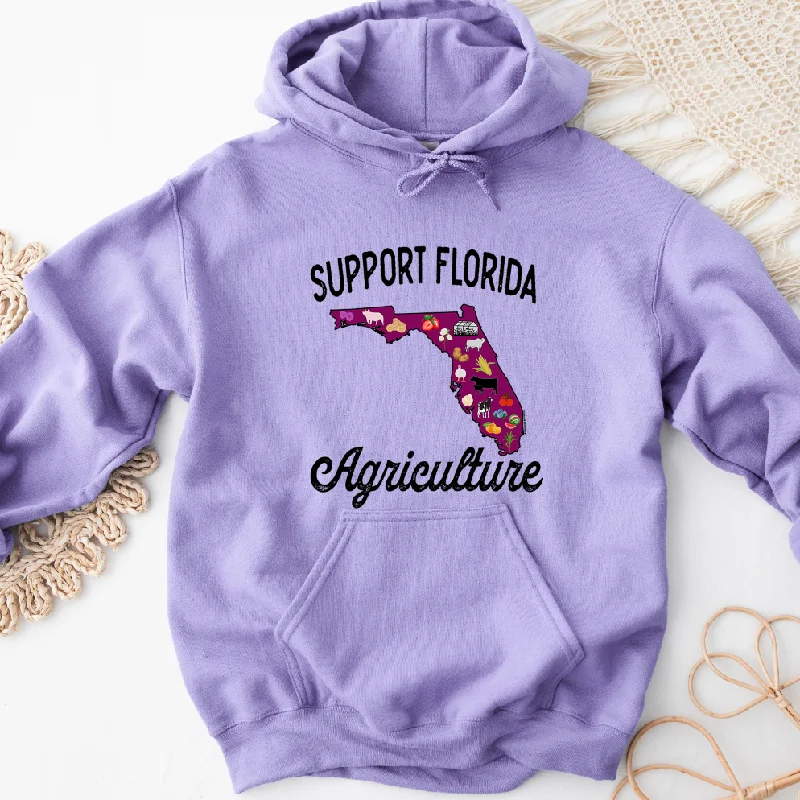 Support Florida Agriculture Hoodie (S-3XL) Unisex - Multiple Colors! Contemporary 