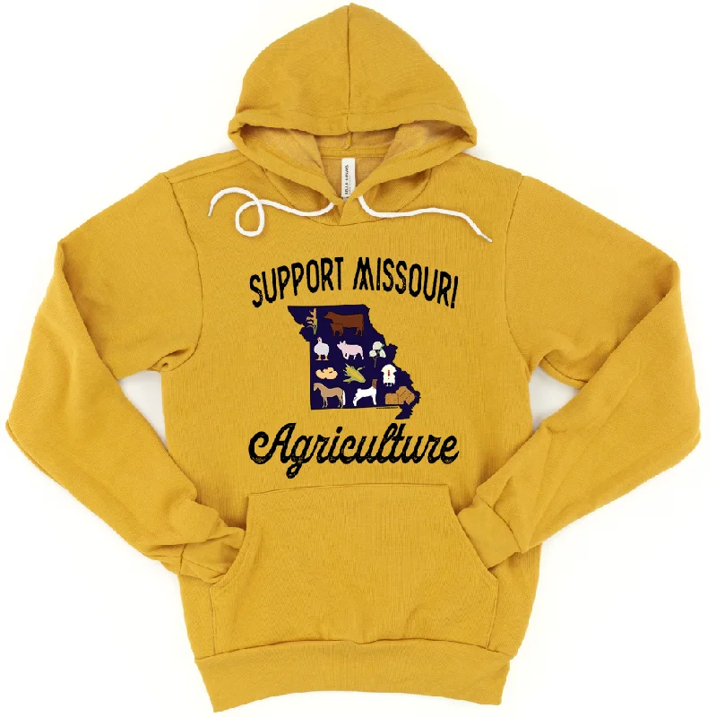 Support Missouri Agriculture Hoodie (S-3XL) Unisex - Multiple Colors! Unique Women's Upcycled Support Missouri Agriculture Hoodie (S-3XL) Unisex - Multiple Colors! Unique Women's Upcycled