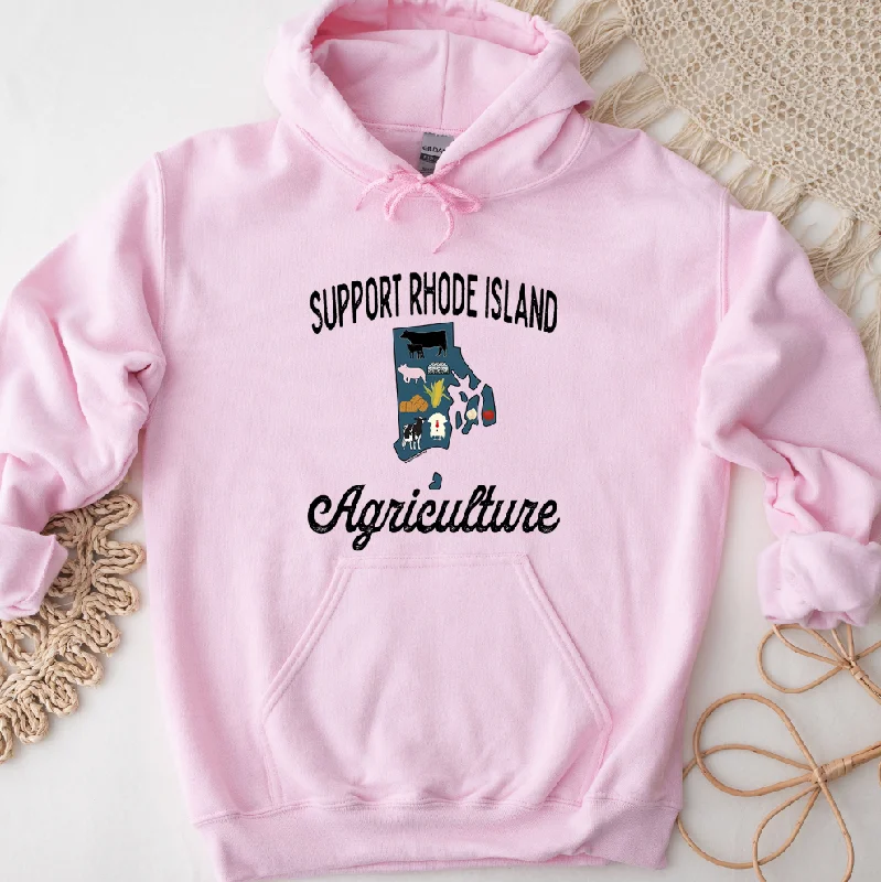 Support Rhode Island Agriculture Hoodie (S-3XL) Unisex - Multiple Colors! Business