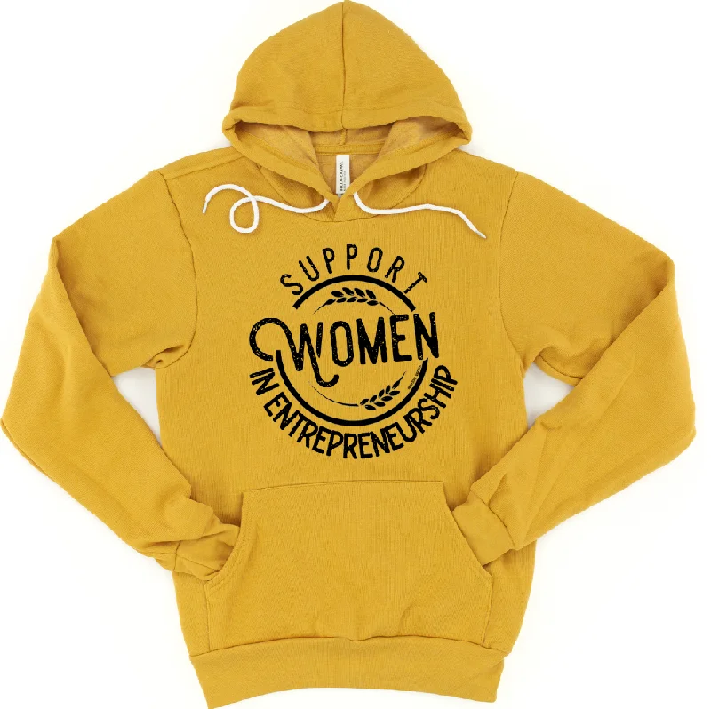 Support Women in Entrepreneurship Hoodie (S-3XL) Unisex - Multiple Colors! purpose