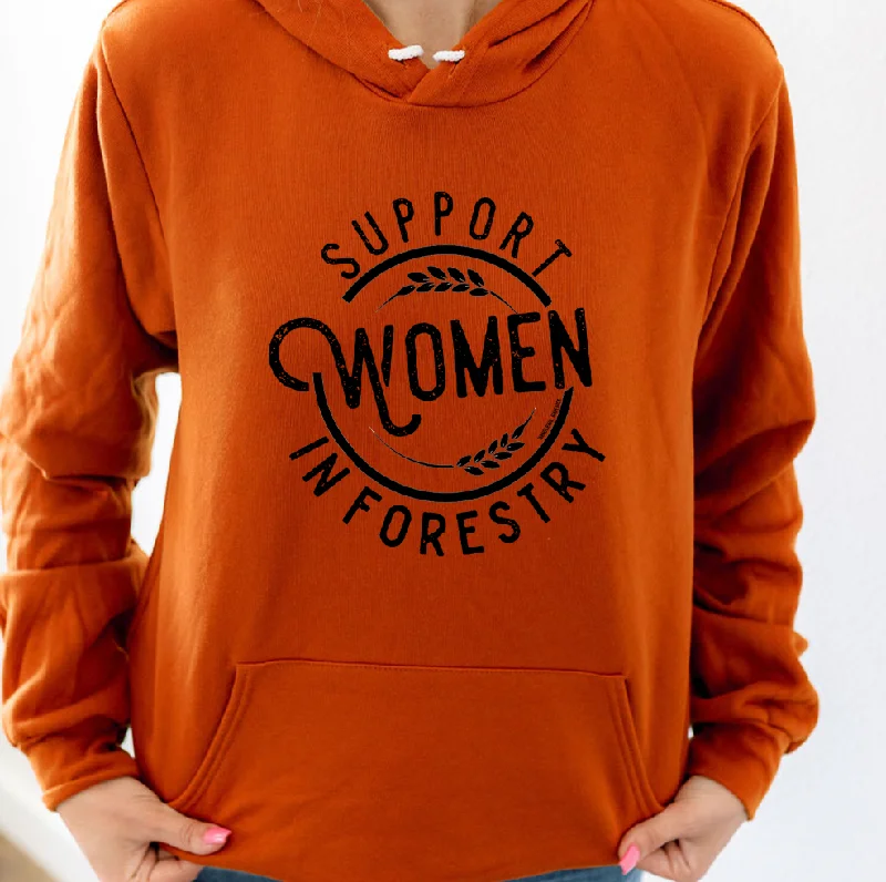Support Women in Forestry Hoodie (S-3XL) Unisex - Multiple Colors! Practical Women's Quick - dry Support Women in Forestry Hoodie (S-3XL) Unisex - Multiple Colors! Practical Women's Quick - dry