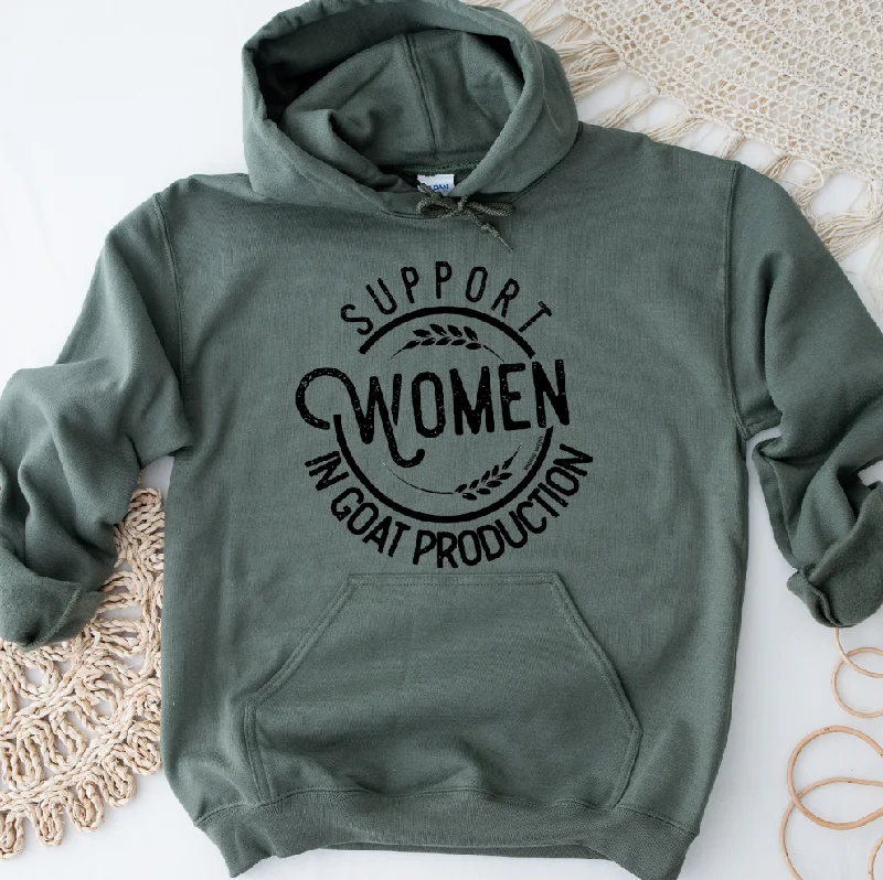 Support Women in Goat Production Hoodie (S-3XL) Unisex - Multiple Colors! Athletic Women's Support Women in Goat Production Hoodie (S-3XL) Unisex - Multiple Colors! Athletic Women's