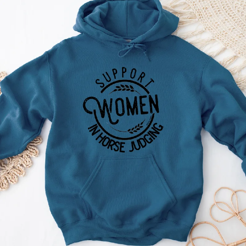 Support Women in Horse Judging Hoodie (S-3XL) Unisex - Multiple Colors! Disco