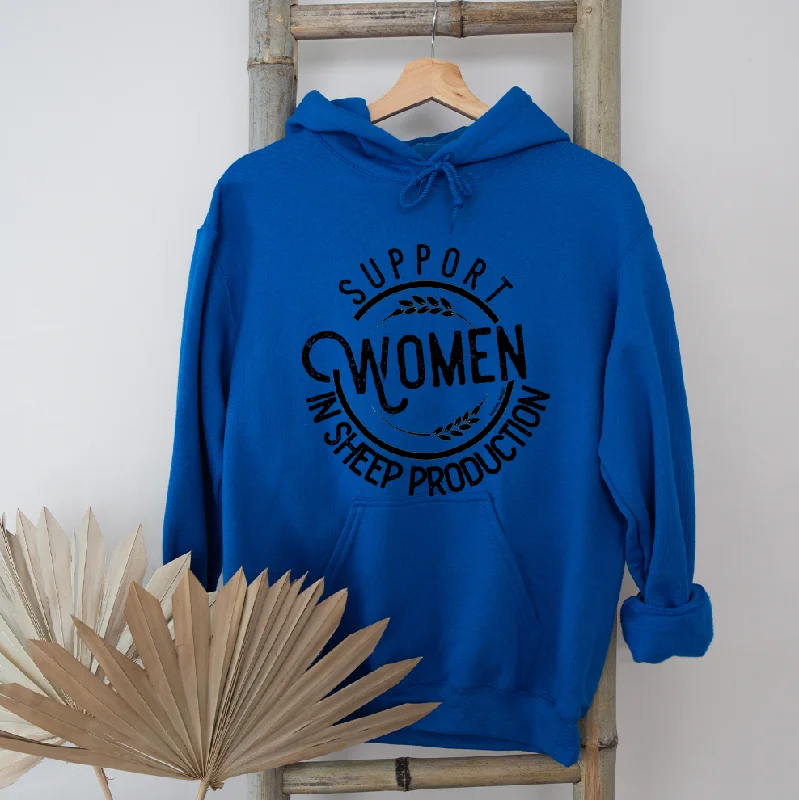 Support Women in Sheep Production Hoodie (S-3XL) Unisex - Multiple Colors! Trendy Women's Oversized Support Women in Sheep Production Hoodie (S-3XL) Unisex - Multiple Colors! Trendy Women's Oversized