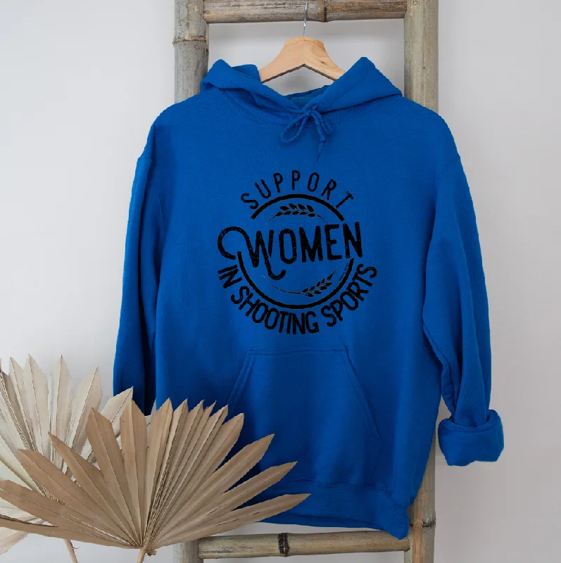 Support Women in Shooting Sports Hoodie (S-3XL) Unisex - Multiple Colors! Bold Women's Animal Print Support Women in Shooting Sports Hoodie (S-3XL) Unisex - Multiple Colors! Bold Women's Animal Print