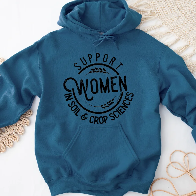 Support Women in Soil & Crop Sciences Hoodie (S-3XL) Unisex - Multiple Colors! Feminine Women's Soft Support Women in Soil & Crop Sciences Hoodie (S-3XL) Unisex - Multiple Colors! Feminine Women's Soft