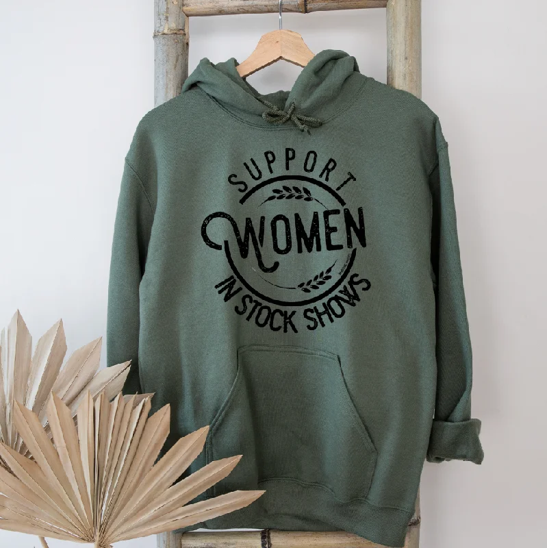 Support Women in Stock Shows Hoodie (S-3XL) Unisex - Multiple Colors! Artistic Women's Hand - painted Support Women in Stock Shows Hoodie (S-3XL) Unisex - Multiple Colors! Artistic Women's Hand - painted