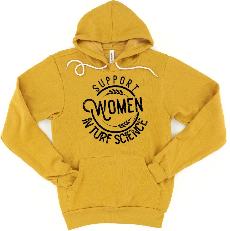 Support Women in Turf Science Hoodie (S-3XL) Unisex - Multiple Colors! Confident Women's High - fashion Support Women in Turf Science Hoodie (S-3XL) Unisex - Multiple Colors! Confident Women's High - fashion