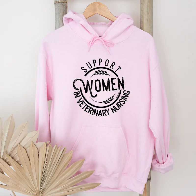 Support Women in Veterinary Nursing Hoodie (S-3XL) Unisex - Multiple Colors! Modern Women's 