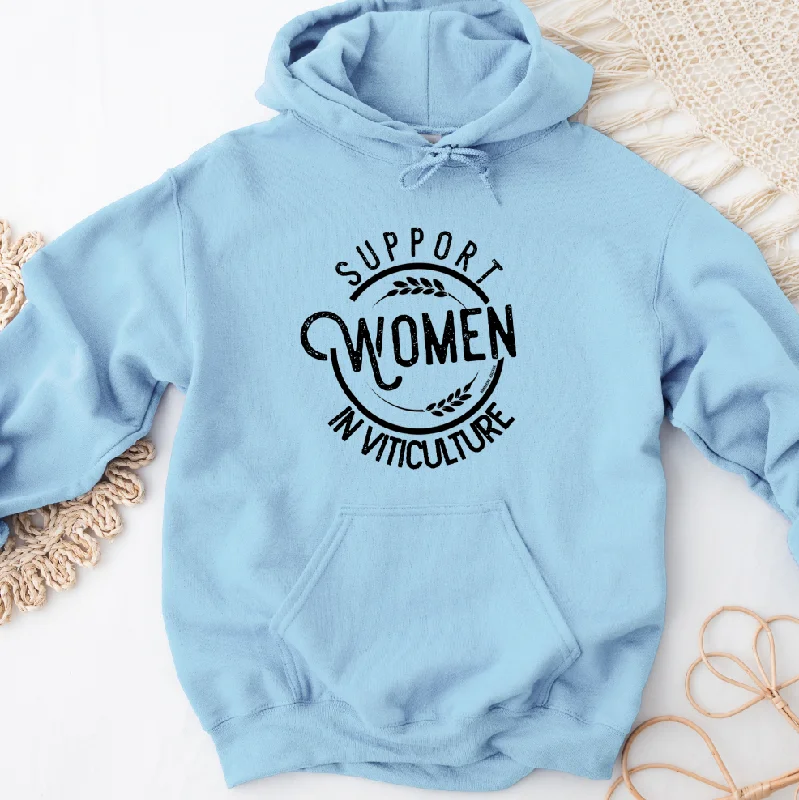 Support Women in Viticulture Hoodie (S-3XL) Unisex - Multiple Colors! Women