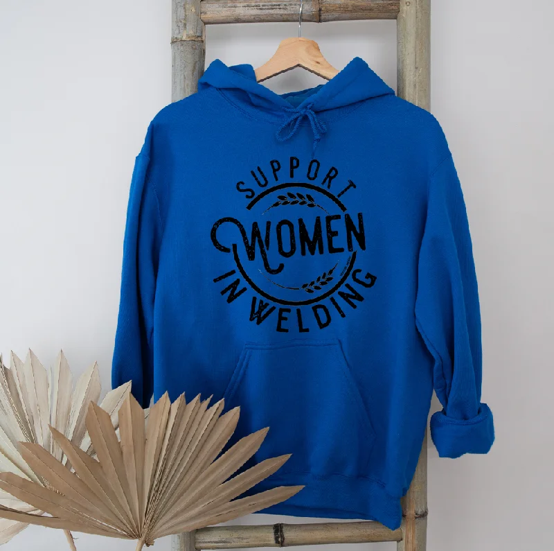 Support Women in Welding Hoodie (S-3XL) Unisex - Multiple Colors! Disco