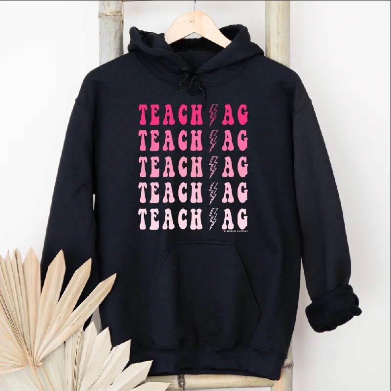 Teach Ag Bolt Hoodie (S-3XL) Unisex - Multiple Colors! Traditional Women's Wool