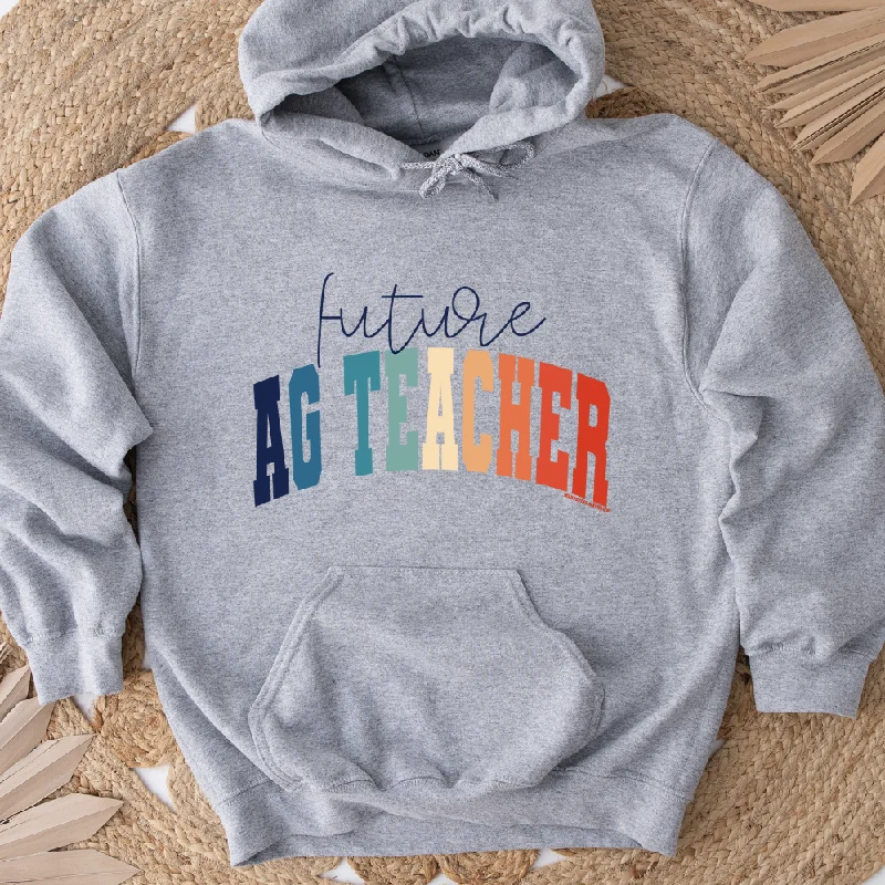 Varsity Future Ag Teacher Color Hoodie (S-3XL) Unisex - Multiple Colors! British Gentlewoman Style Varsity Future Ag Teacher Color Hoodie (S-3XL) Unisex - Multiple Colors! British Gentlewoman Style