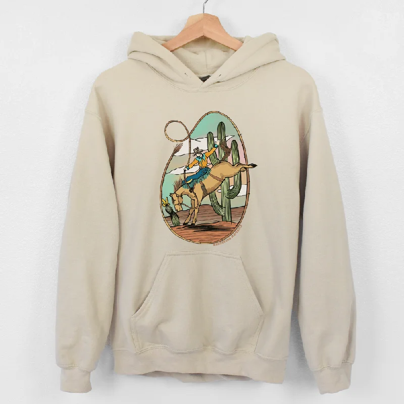 Western Cactus Bronc Hoodie (S-3XL) Unisex - Multiple Colors! Rugged Women's Outdoor Western Cactus Bronc Hoodie (S-3XL) Unisex - Multiple Colors! Rugged Women's Outdoor